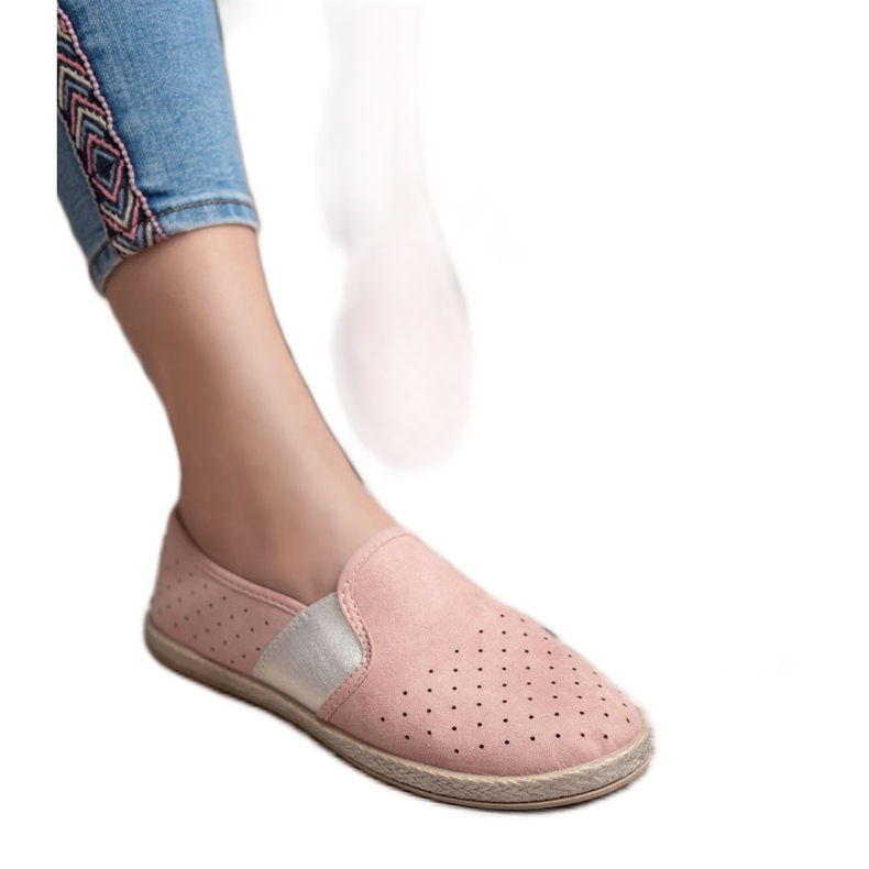 Mckeylor Mocka Slipons rosa 1