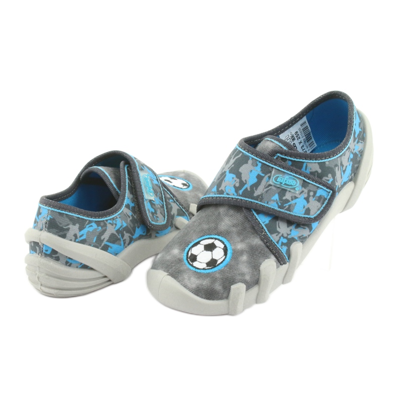 Befado barnskor 273X259 blå grå 4