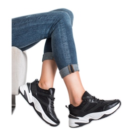 SHELOVET Svarta sneakers 1