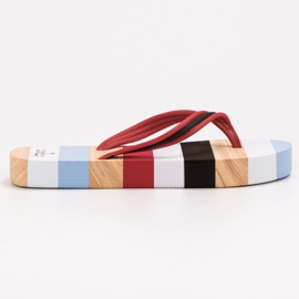 Ax Boxing Flip-flops på plattformen mångfärgad 1