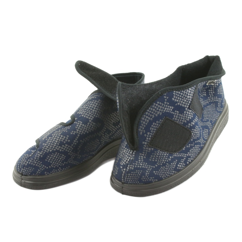Befado damskor pu 986D009 svart marinblå grå 3