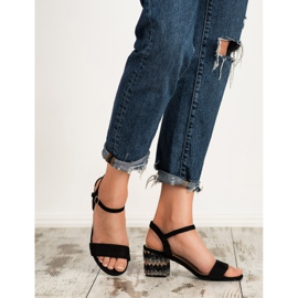 SDS Sandaler På En Bar svart 1