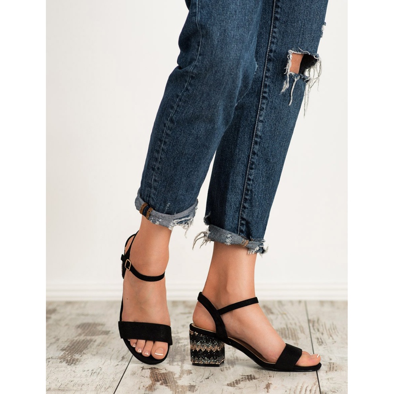 SDS Sandaler På En Bar svart 1