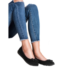 Comer Mocka ballerinor svart 1