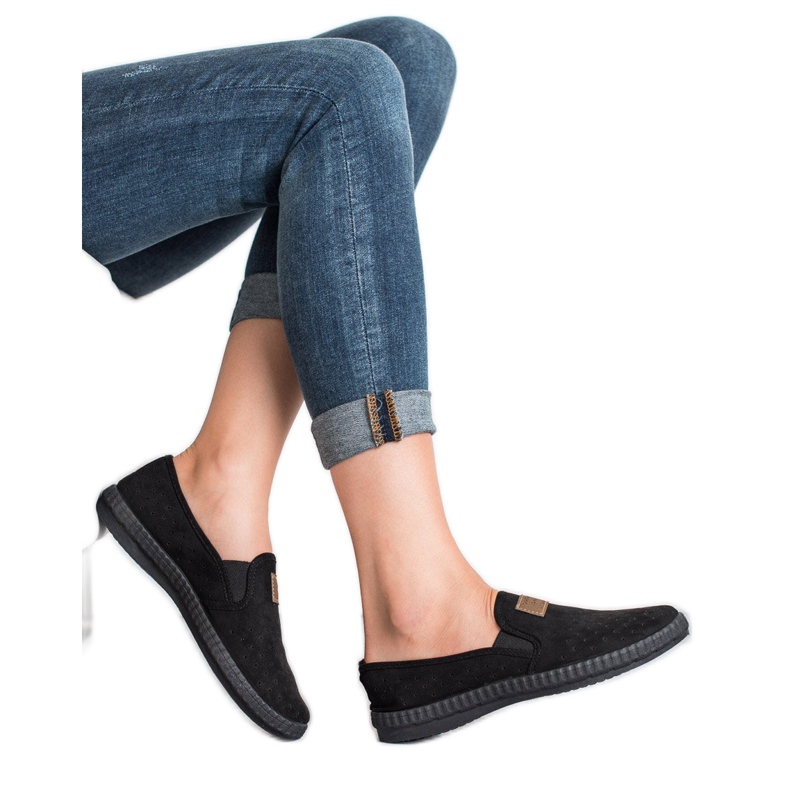 Mckeylor Openwork sneakers svart 2