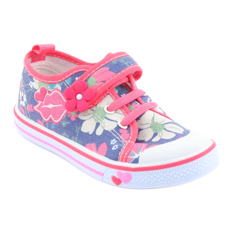 Sneakers Usta American Club läderinsats röd blå mångfärgad 1