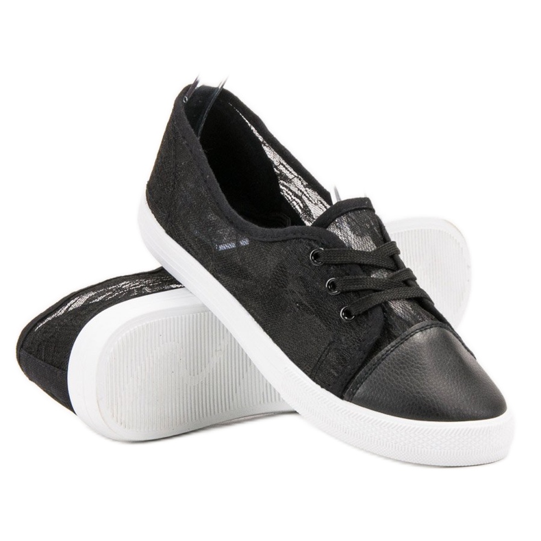 Mckeylor Lace Low Sneakers svart 1