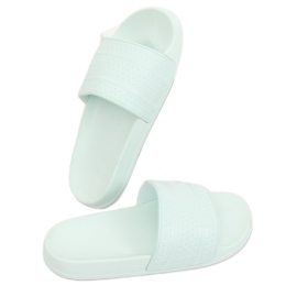 Mint tofflor J10761 Grön mångfärgad 2