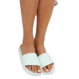 Mint tofflor J10761 Grön mångfärgad 1