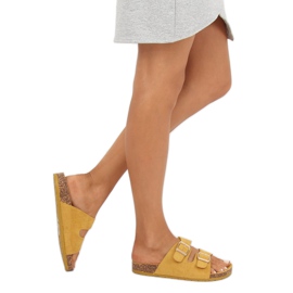 Gula damas gula tofflor 6105 Gul 1