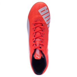 Puma evoSPEED 5.4 Fg M 10328601 fotbollsskor mångfärgad röd 2