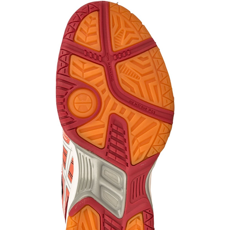 Asics Gel-Rocket 7 W B455N-0601 volleybollskor mångfärgad orange 1
