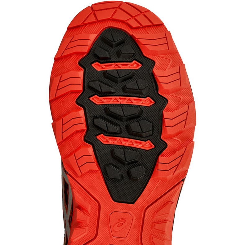 Löparskor Asics Gel-FujiTrabuco 5 M T6J0N-9023 svart orange 1