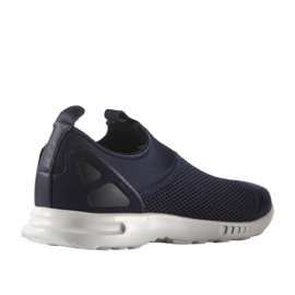 Adidas Originals Zx Flux Smooth Slip On W S78958 skor marinblå 2