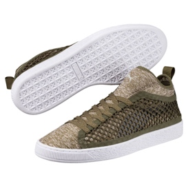Puma Basket Classic Netfit M 364249 03 grön 1