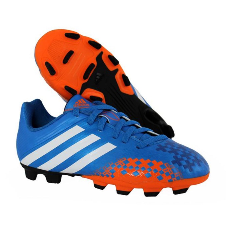 Adidas Predito Lz Fg Junior Q21735 fotbollsskor blå blå 1