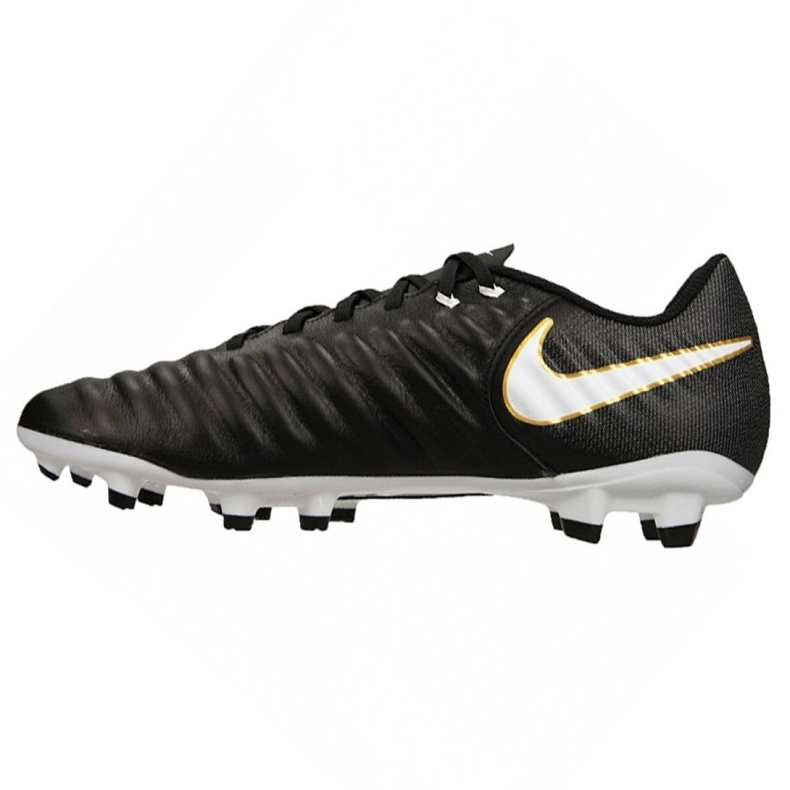 Nike Tiempo Ligera Iv Fg M 897744-002 fotbollsskor svart svart 1