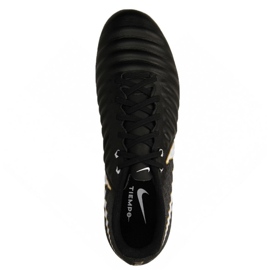 Nike Tiempo Ligera Iv Fg M 897744-002 fotbollsskor svart svart 2