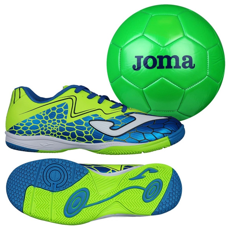 Inomhusskor Joma Super Copa In Jr SCJS.805.IN mångfärgad grön 1