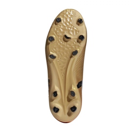 Adidas X 17.1 Fg Jr CP8977 fotbollsskor gyllene 1