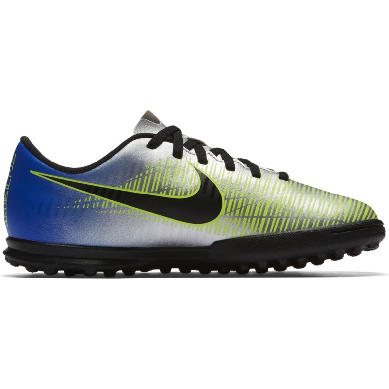 Nike MercurialX Vortex Iii Neymar Tf Jr 921497-407 fotbollsskor mångfärgad blå 1