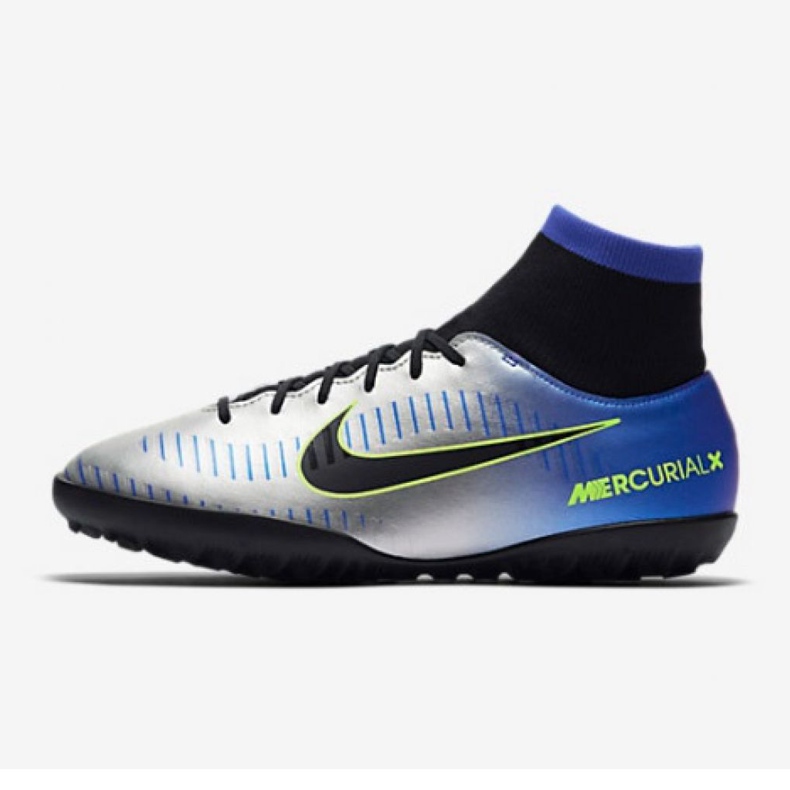 Nike MercurialX Jr Victory Vi Neymar Df Tf 921492-407 sko mångfärgad grå 1