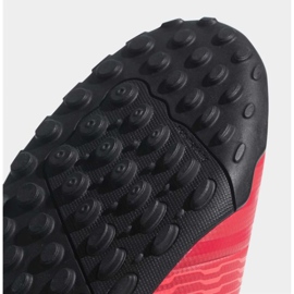 Adidas Nemeziz Tango 17.4 Tf M CP9060 fotbollsskor mångfärgad röd 1