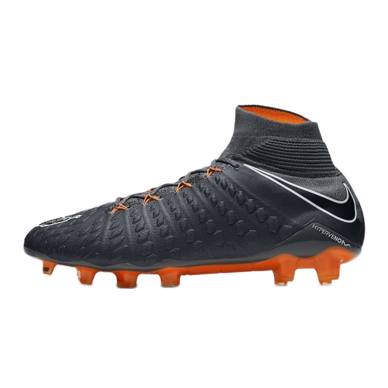 Nike Hypervenom Phantom 3 Elite Df Fg M AH7270-081 fotbollsskor grå grå 1