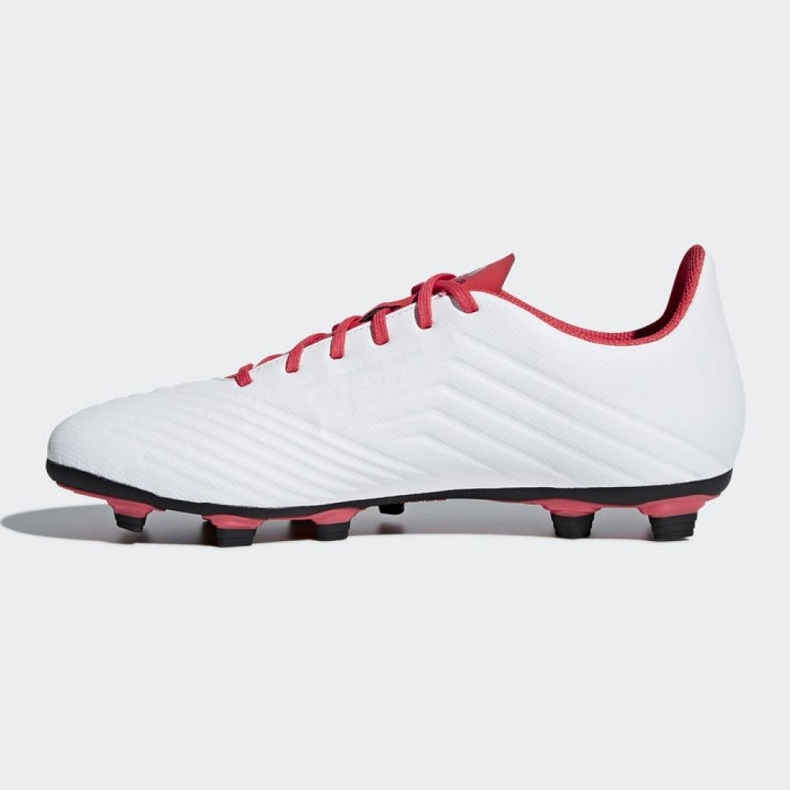 Adidas Predator 18.4 FxG M CM7669 fotbollsskor mångfärgad vit 1
