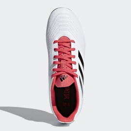 Adidas Predator 18.4 FxG Jr CP9241 fotbollsskor mångfärgad vit 2