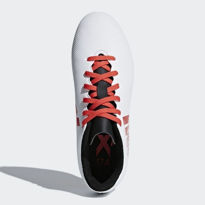 Adidas X 17.4 FxG Jr CP9015 fotbollsskor mångfärgad vit 1