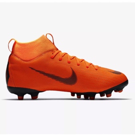 Nike Mercurial Superfly 6 Academy Gs Mg Jr AH7337-810 fotbollsskor mångfärgad orange 1