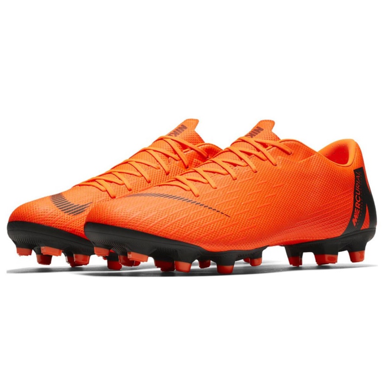Nike Mercurial Vapor 12 Academy Fg M AH7375-810 fotbollsskor mångfärgad orange 1