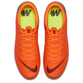 Nike Mercurial Vapor 12 Academy Fg M AH7375-810 fotbollsskor mångfärgad orange 2