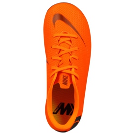Nike Mercurial Vapor 12 Academy Ps Mg Jr AH7349-810 fotbollsskor orange orange 1