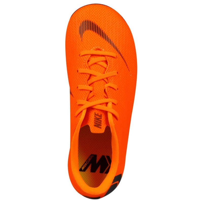 Nike Mercurial Vapor 12 Academy Ps Mg Jr AH7349-810 fotbollsskor orange orange 1