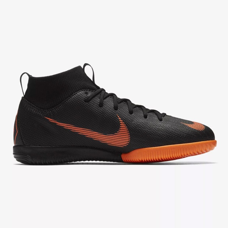 Inomhusskor Nike Mercurial SuperflyX 6 Academy Gs Ic Jr AH7343-081 orange svart 1