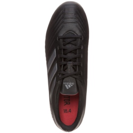Adidas Predator 18.4 FxG M CP9266 fotbollsskor mångfärgad svart 2