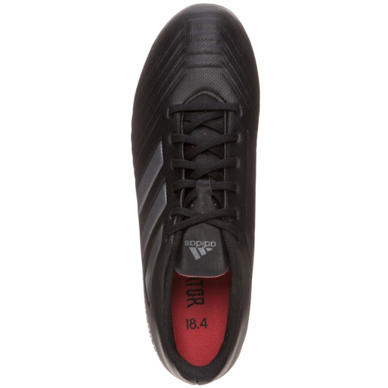 Adidas Predator 18.4 FxG M CP9266 fotbollsskor mångfärgad svart 2