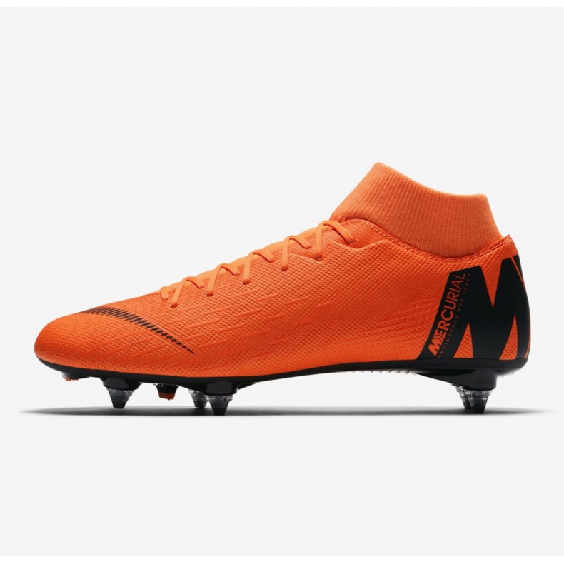 Nike Mercurial Superfly 6 Academy Sg Pro M AH7364-810 fotbollsskor mångfärgad orange 1
