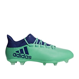 Adidas X 17.2 Fg M CP9189 fotbollsskor mångfärgad grön 1