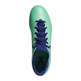 Adidas X 17.3 Fg M CP9194 fotbollsskor mångfärgad mångfärgad 1