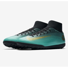 Nike Mercurialx 6 Club CR7 Tf AJ3570-390 fotbollsskor blå blå 2