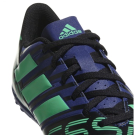 Adidas Nemeziz Messi Tango 17.4 Tf M CP9072 fotbollsskor mångfärgad svart 2