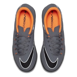 Nike Hypervenom PhantomX 3 Academy Tf Jr AH7294-081-S fotbollsskor grå grå 2