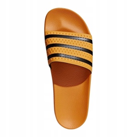 Adidas Originals Adilette Slides U CQ3099 svart orange 1