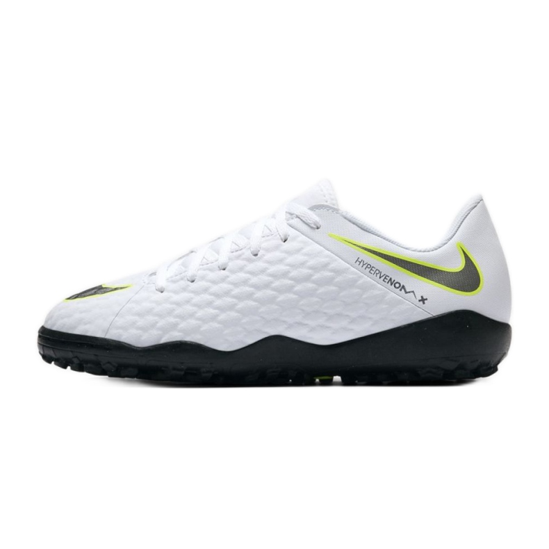 Nike Hypervenom 3 Academy Tf Jr AJ3797-107 fotbollssko vit vit 1