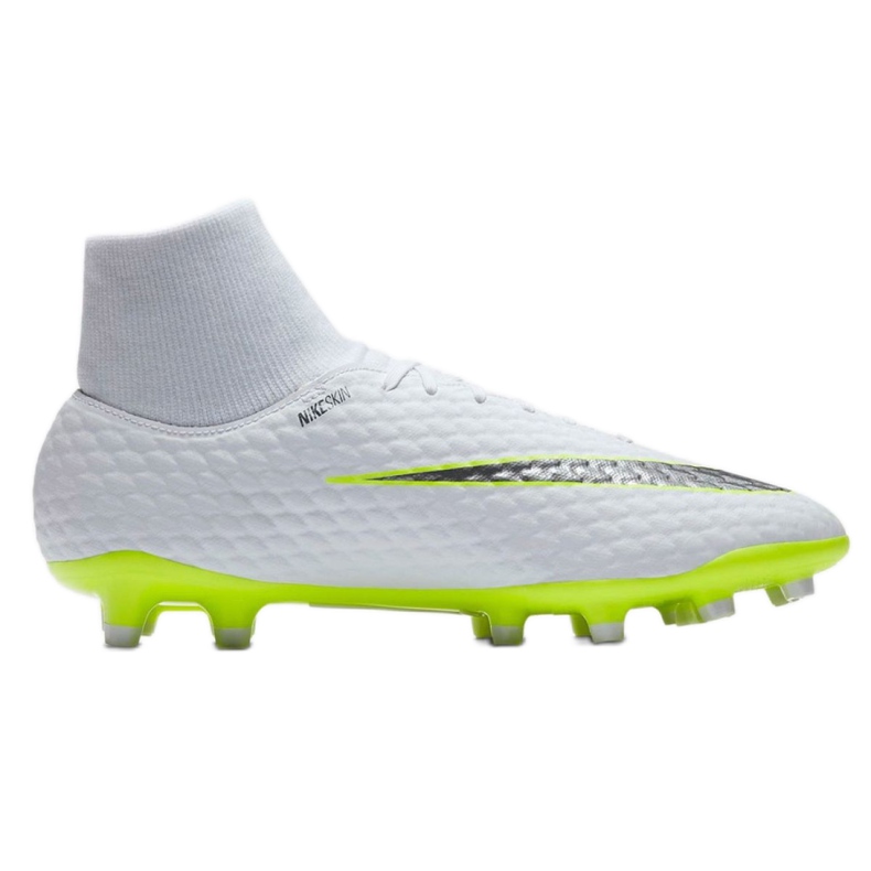 Nike Hypervenom Phantom 3 Academy Df Fg M AH7268-107 fotbollsskor mångfärgad vit 1
