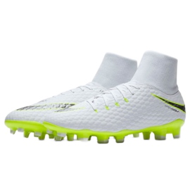 Nike Hypervenom Phantom 3 Academy Df Fg M AH7268-107 fotbollsskor mångfärgad vit 2