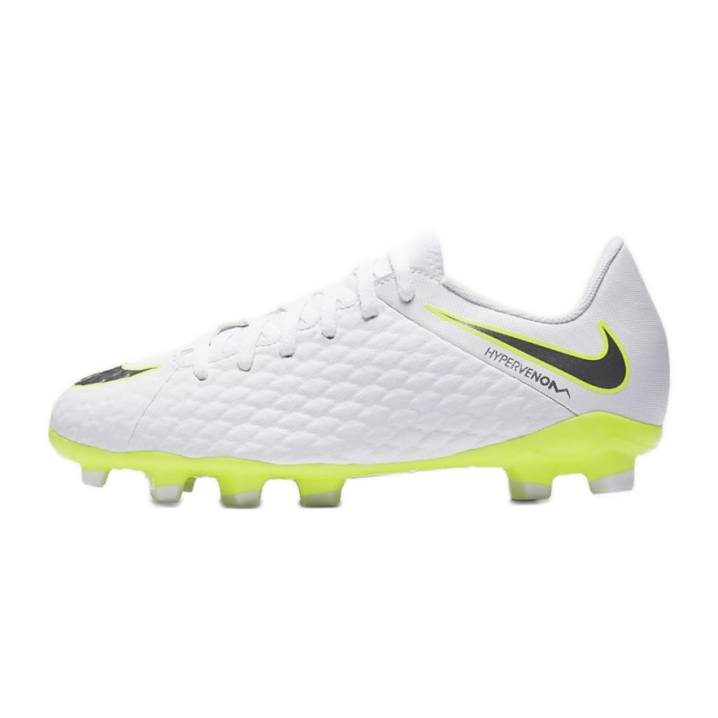Nike Hypervenom Phantom 3Academy Fg Jr AJ4119-107 fotbollsskor mångfärgad vit 1